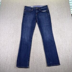 Gap 1969 Women's Blue Jeans Real Straight Size 28/6
